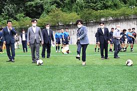 경민대 인조잔디구장 준공식