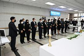 이태원 희생자 합동분향소 조문