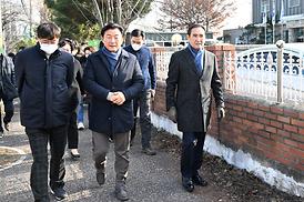 입석마을 갱생시설 현장 점검