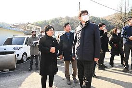 입석마을 갱생시설 현장 점검