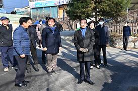입석마을 갱생시설 현장 점검