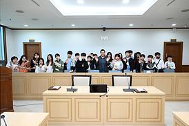 부용초등학교 의회 방문 견학