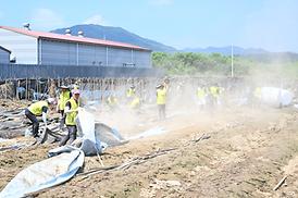 괴산군 수해복구 지원