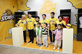 KB스타즈와 개막 행사