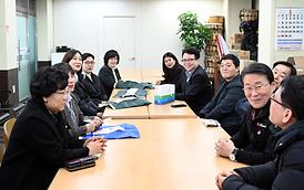 의정부시의회 전통시장 장보기 행사