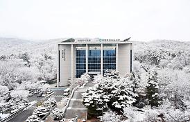 폭설에 따른 의정부시의회 전경