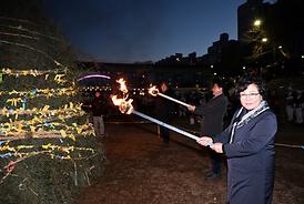 정월대보름 시민축제(중랑천변 동막교)