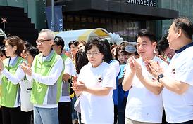 복지사각지대 발굴을 위한 수(水)색대 발대식 및 복지뮤지엄(신세계백화점 3층 광장)