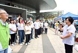 복지사각지대 발굴을 위한 수(水)색대 발대식 및 복지뮤지엄(신세계백화점 3층 광장)