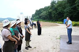 신곡새빛정원 해바라기 파종 행사