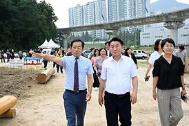 신곡새빛정원 해바라기 파종 행사