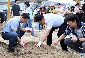 신곡새빛정원 해바라기 파종 행사