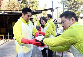 사랑의 연탄 나눔 봉사활동으로 따뜻한 온기 전달