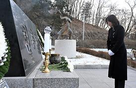 새해맞이 현충탑 신년 참배(자일동 현충탑)