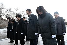 새해맞이 현충탑 신년 참배(자일동 현충탑)