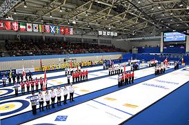 세계여자컬링선수권대회 개막식(빙상경기장)