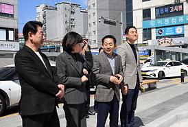 택시쉼터 개소식(의정부역 서부광장)