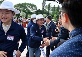 제71회 경기도 체육대회 개회식 (가평군 자라섬)