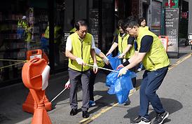 제9대 의정부시의회 후반기 개원1 주년 환경정화 봉사활동
