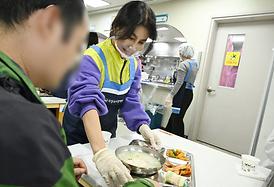 의정부시의회 배식 봉사활동