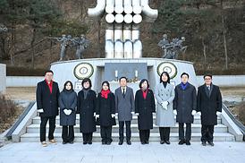 2026년 새해맞이 현충탑 신년 참배(자일동 현충탑)