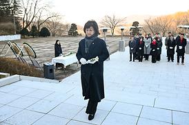 2026년 새해맞이 현충탑 신년 참배(자일동 현충탑)