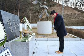 2026년 새해맞이 현충탑 신년 참배(자일동 현충탑)