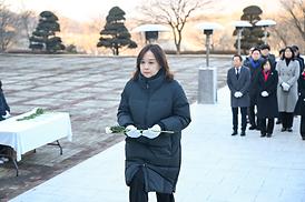 2026년 새해맞이 현충탑 신년 참배(자일동 현충탑)