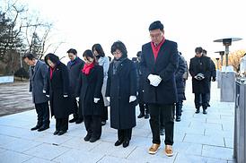 2026년 새해맞이 현충탑 신년 참배(자일동 현충탑)