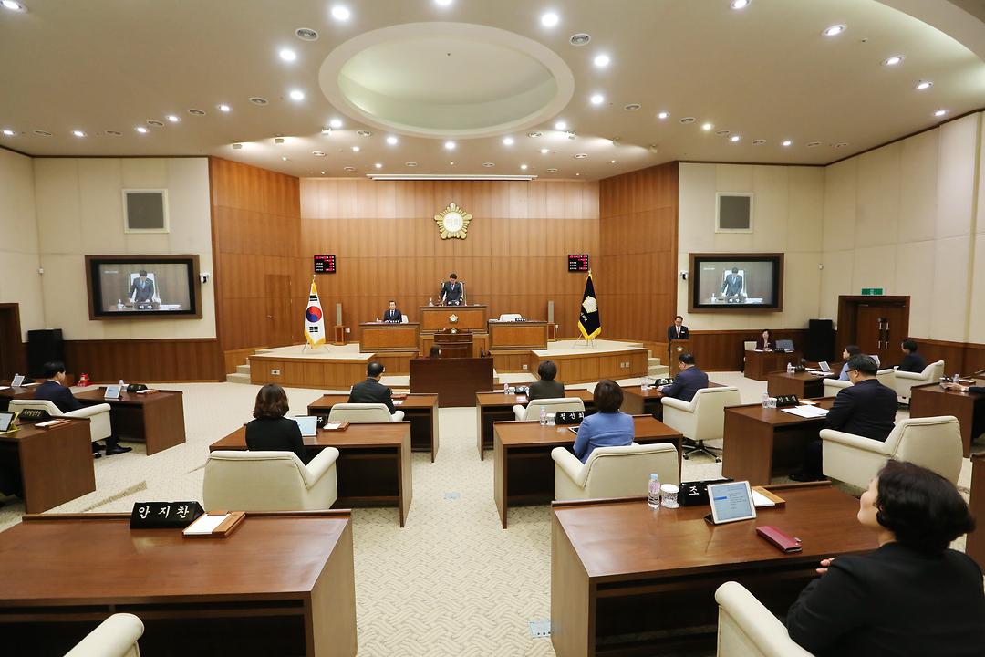 의정부시의회, 제287회 임시회 개회1