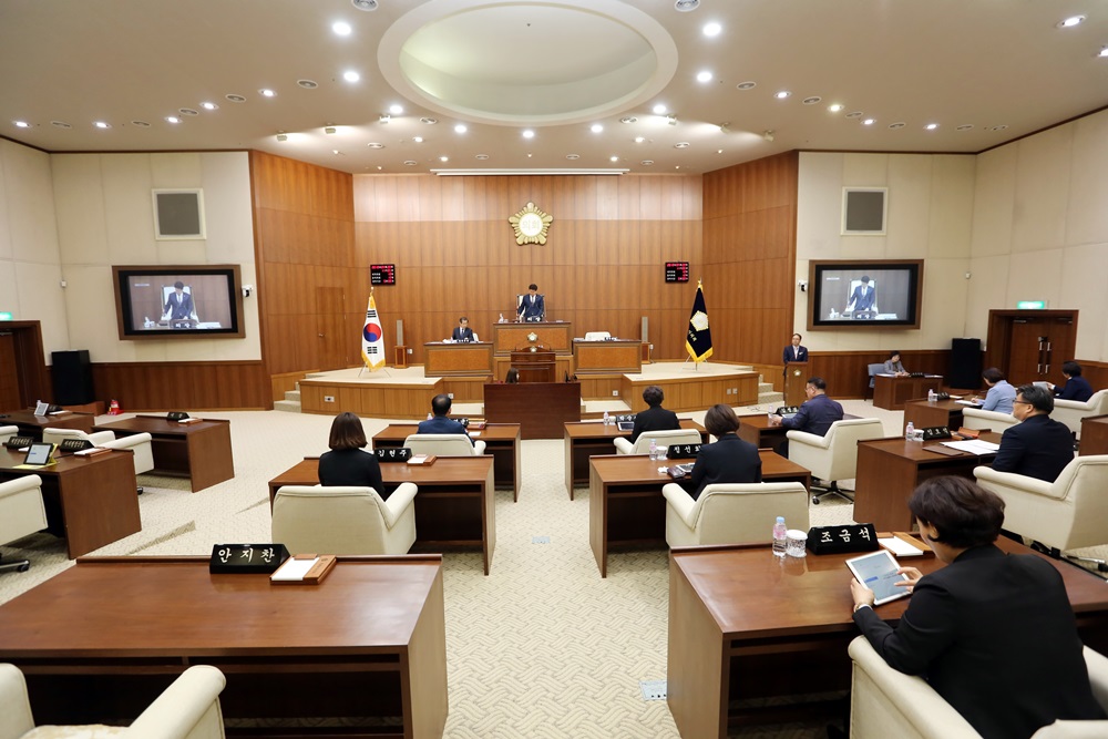 의정부시의회, 제289회 임시회 개회1