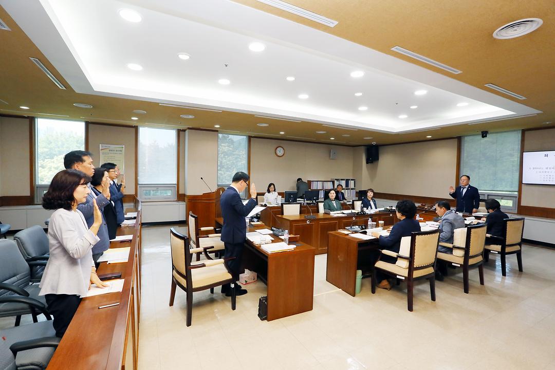 의정부시의회 행정사무감사, 매서운 질의 이어져1