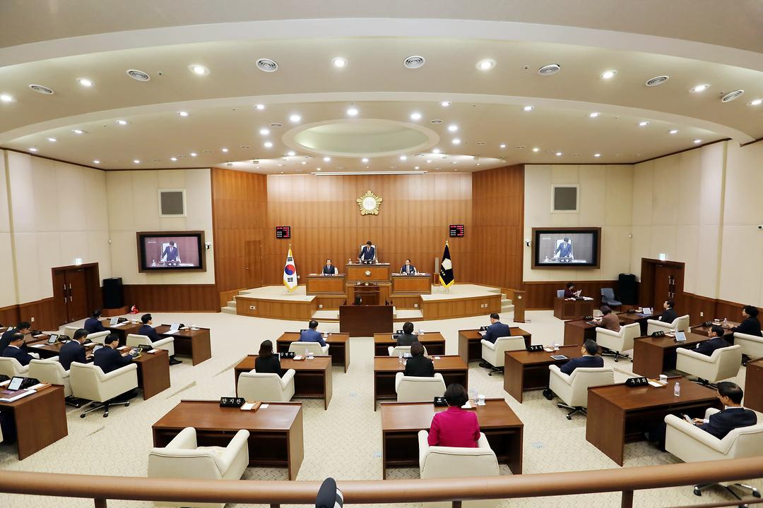 의정부시의회, 제292회 임시회 개회1