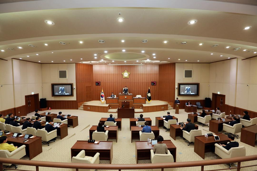 의정부시의회 제295회 임시회 개회1