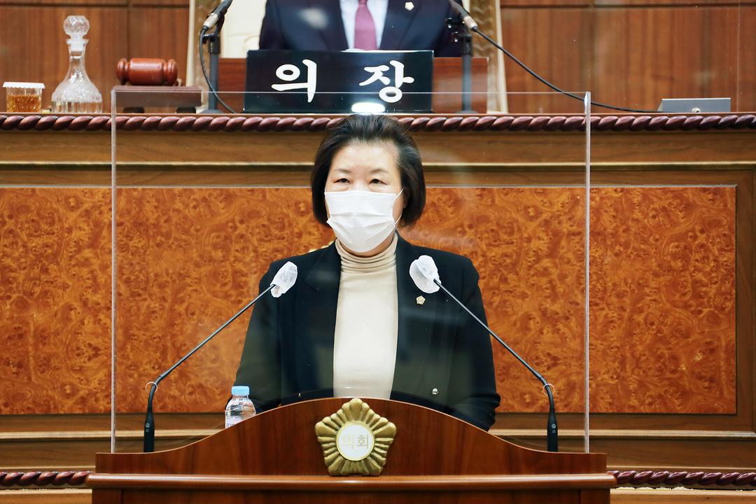 김영숙 의원, 제301회 임시회 제1차본회의 5분 자유발언1