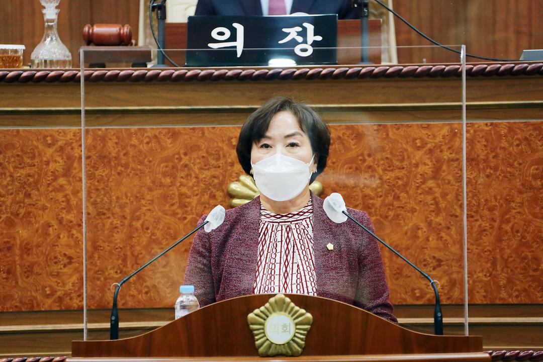 박순자 의원, 제301회 임시회 제1차본회의 5분 자유발언1