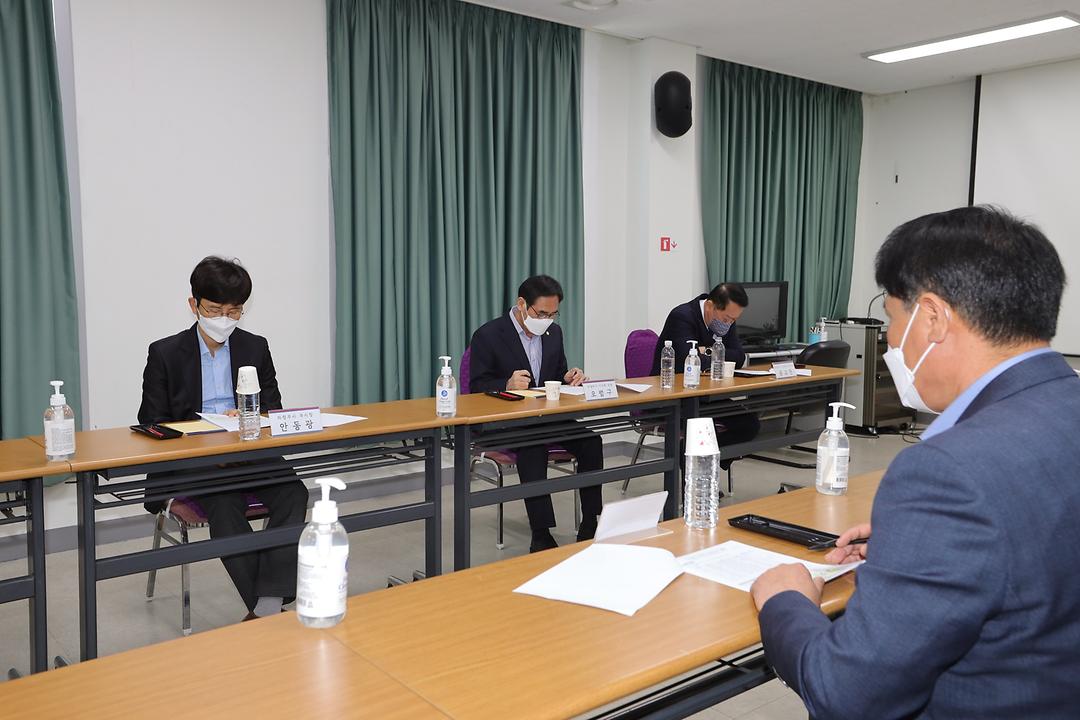 의정부시의회 오범구 의장, 의정부 버스공영차고지 현장 방문2