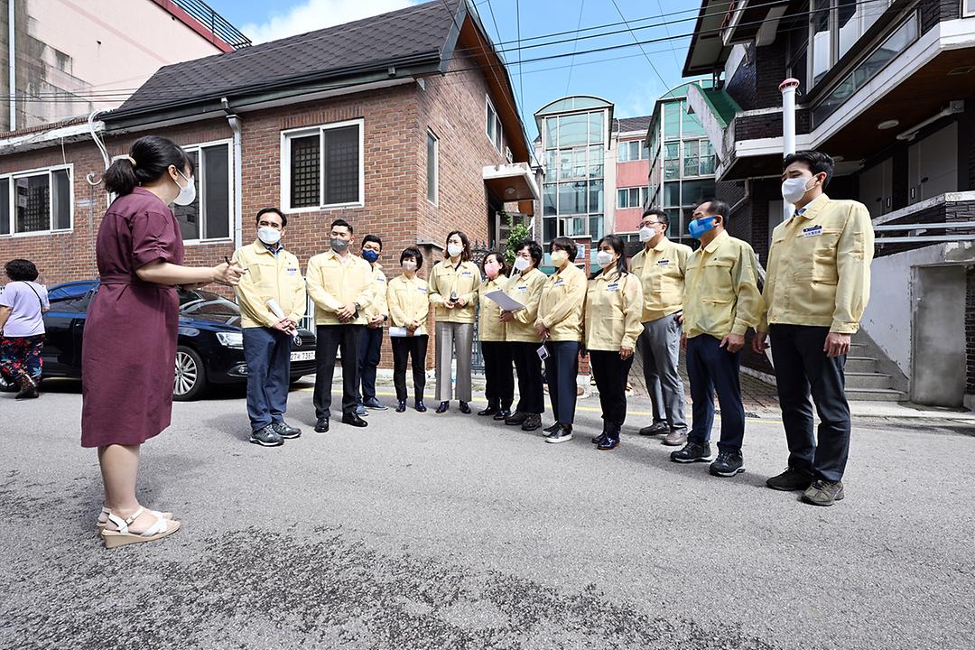 의정부시의회, 집중호우 관련 권역별 침수지역 현장 점검 나서1