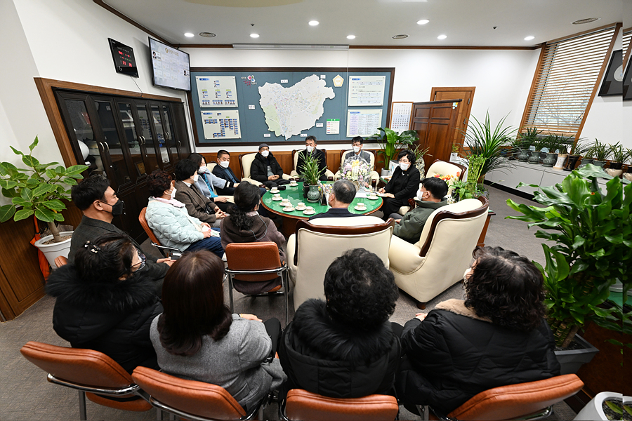 통장협의회와 소통 간담회 개최1