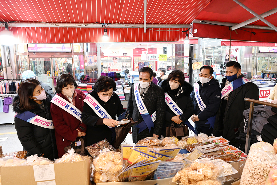 설 앞두고 의정부제일시장 방문2