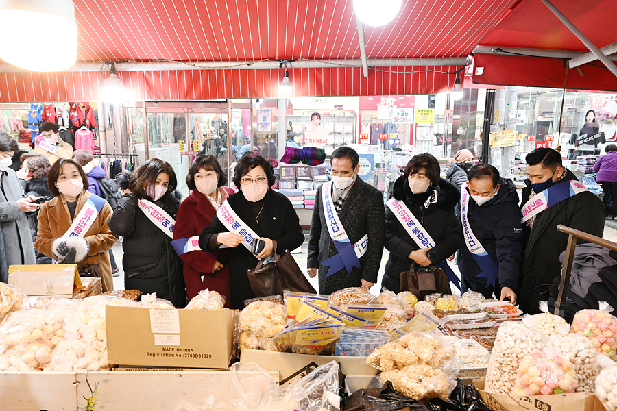 설 앞두고 의정부제일시장 방문3