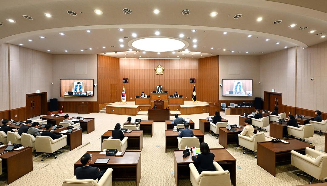 의정부시의회, 제329회 임시회 개회1