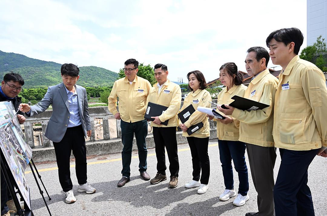 의정부시의회 도시건설위원회,  행정사무감사 대비 현장 점검 실시1