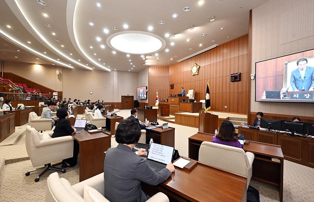 의정부시의회, 제338회 임시회 개회1