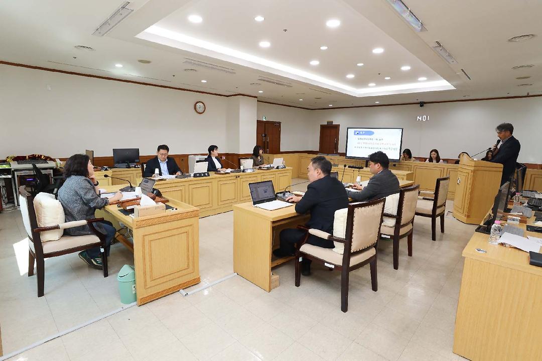 의정부시의회 행정복지위원회,  제6기 지역사회보장계획 수립 보고 청취1